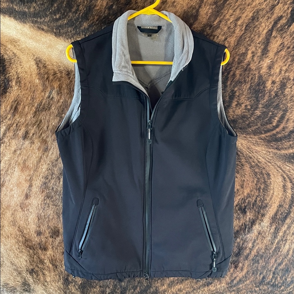Roper Black and Gray Vest